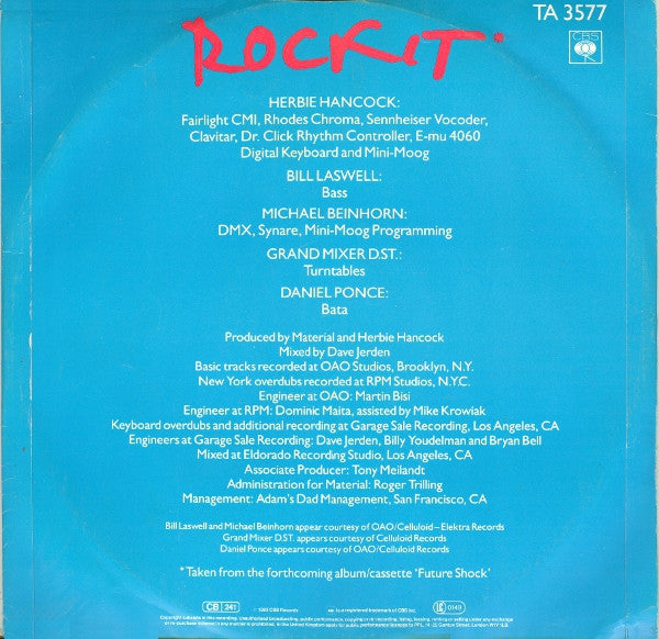 Herbie Hancock ‎– Rockit (S-t-r-e-t-c-h-e-d Version)