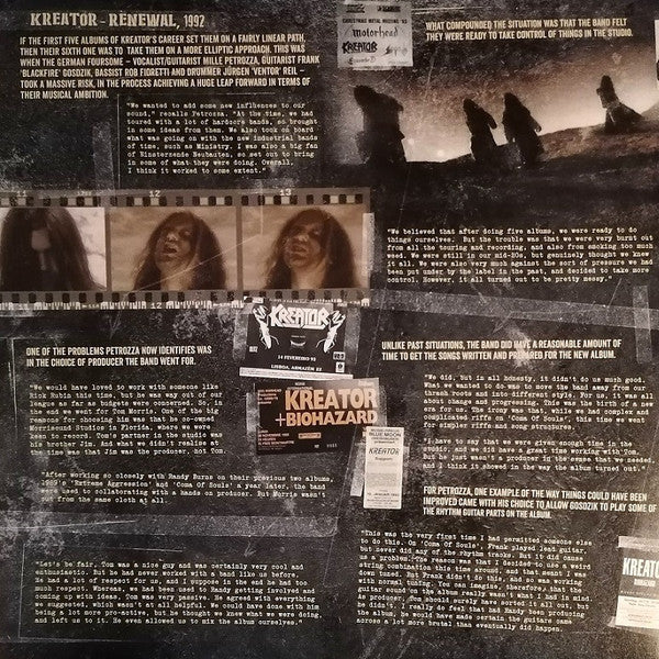 Kreator – Renewal (Gatefold) (Double Green Translucent Vinyl) (Reissue)
