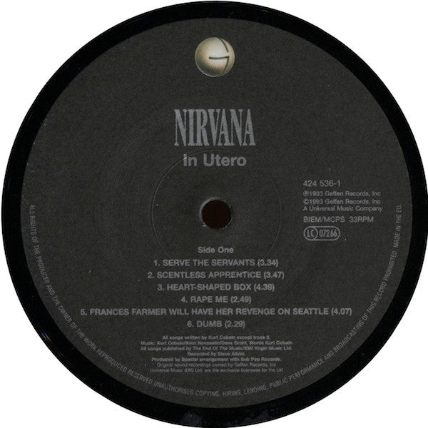 Nirvana – In Utero (Reissue)