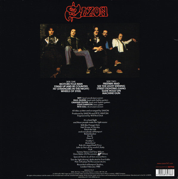 Saxon – Wheels Of Steel (Limited Edition Swirl Vinyl) (Reissue)
