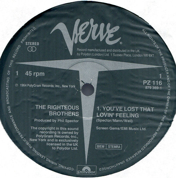The Righteous Brothers – You've Lost That Lovin' Feeling
