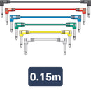 Patch Leads Multi Coloured 6-PACK