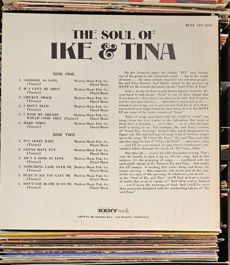 Ike and Tina Turner - The soul of Ike and Tina
