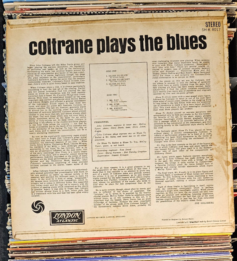 John Coltrane - Coltrane plays the Blues