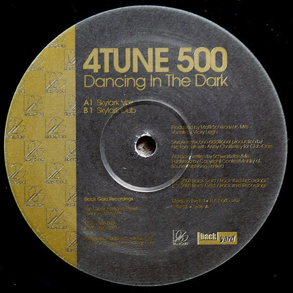 4Tune 500 – Dancing In The Dark (Skylark Mixes) (Promo)