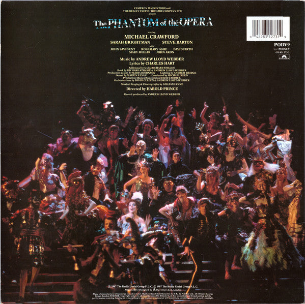 Andrew Lloyd Webber – The Phantom Of The Opera (Gatefold) (Double Vinyl)