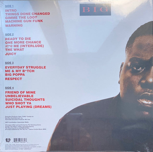 The Notorious BIG - Ready To Die (Double Vinyl) (Reissue)