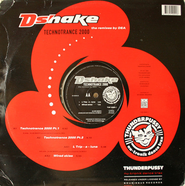 D-Shake – Technotrance 2000 (The Remixes By DEA)