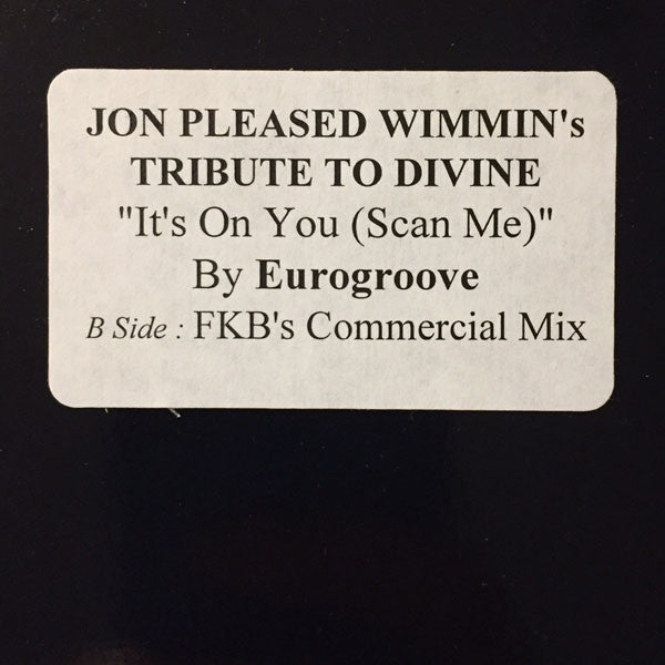 Jon Of The Pleased Wimmin and Eurogroove – It's On You (Scan Me)