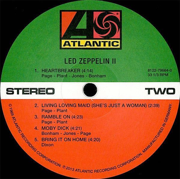 Led Zeppelin – Led Zeppelin II (Reissue) (180g Vinyl) (Gatefold)