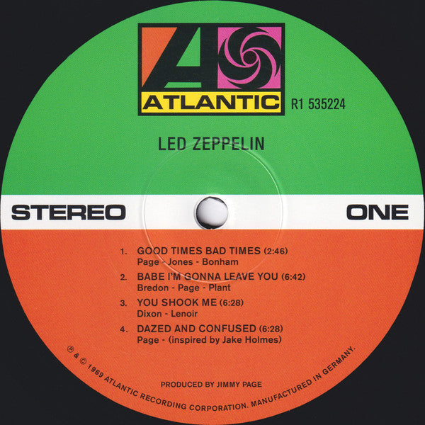 Led Zeppelin – Led Zeppelin (Reissue) (180g Vinyl)