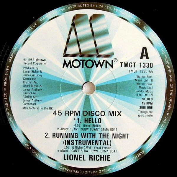 Lionel Richie – Hello