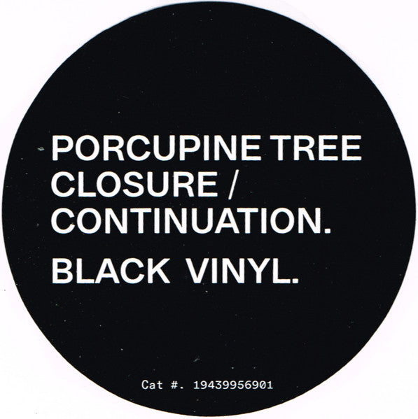 Porcupine Tree – Closure / Continuation (Double Vinyl)