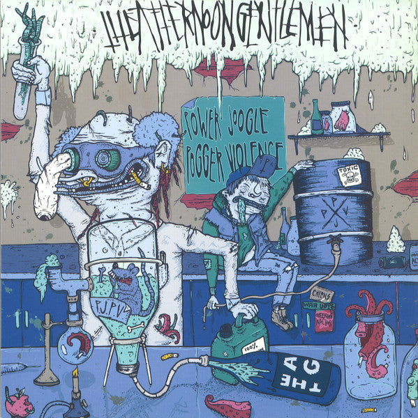 The Afternoon Gentlemen – Power Joogle Pogger Violence (10" Vinyl) (Limited Edition Translucent Blue Vinyl)