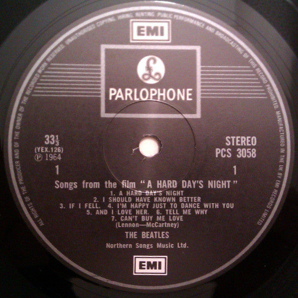 The Beatles - A Hard Day's Night (Stereo) (1984 Reissue)