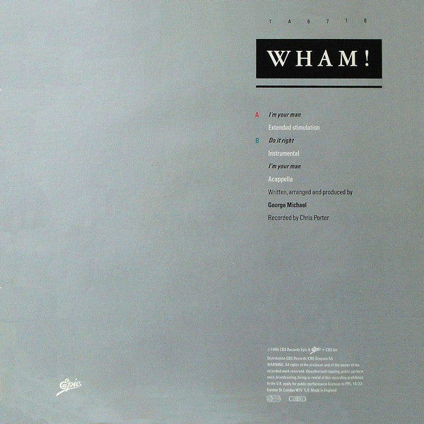 Wham! – I'm Your Man