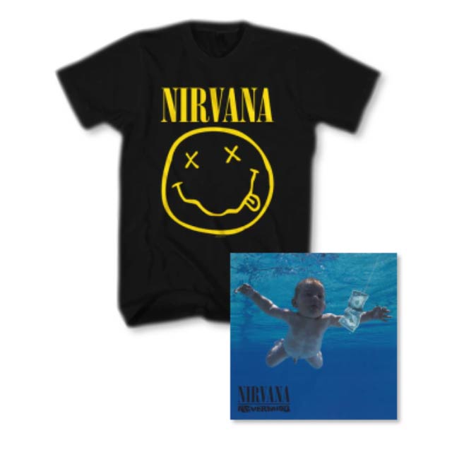Nirvana - Nevermind Bundle (T-Shirt & 12" Vinyl LP)