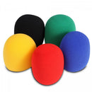 Microphone Windscreens - Multi Coloured 5-Pack