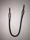 Cable Guys Patch Lead 6.3mm (1/4") Jacks - Black - 300mm (12inch)