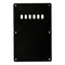Backplate Cover - Strat Style - Black